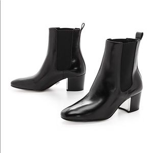 Michael Kors Collection Black High Ankle Boots